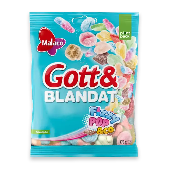 Fizzypop&co Gott & Blandat