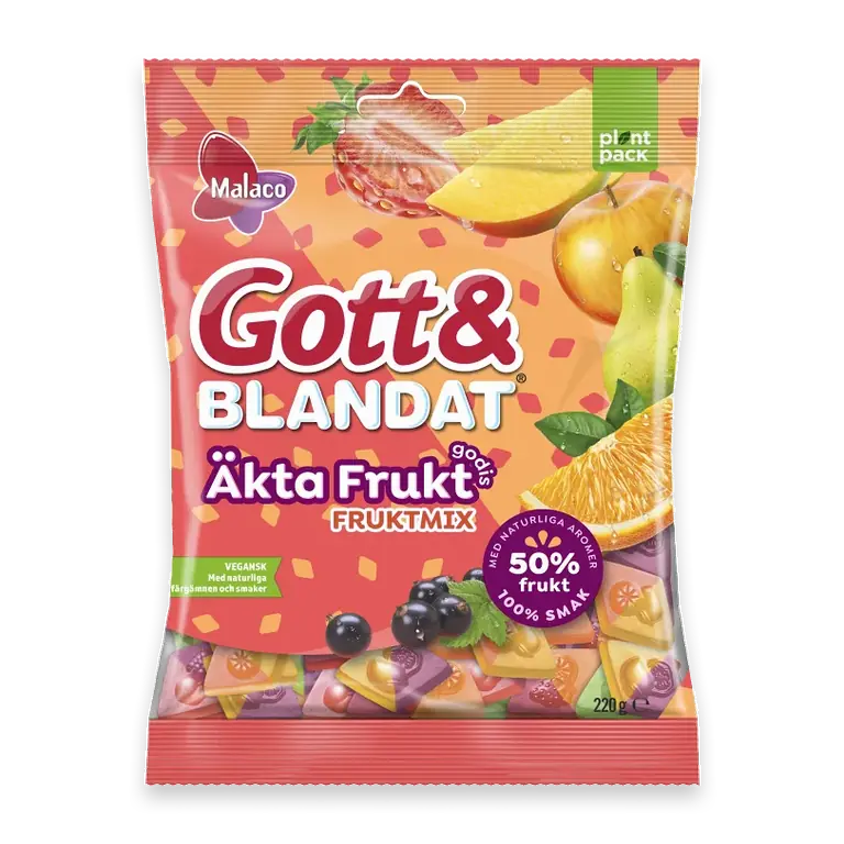 Fruktgodis Gott & Blandat Äkta Frukt mix
