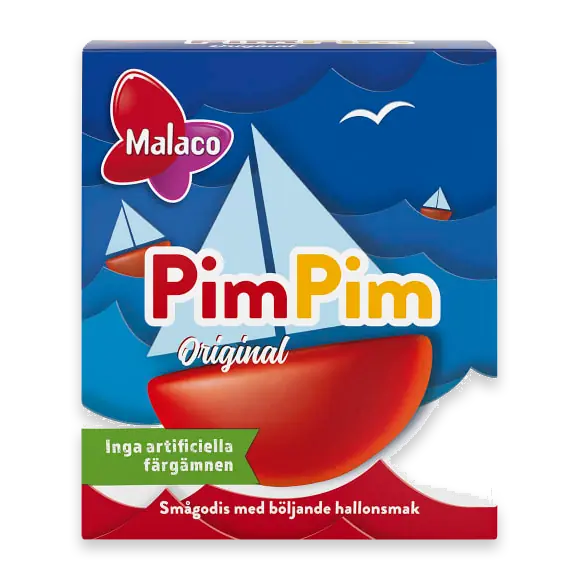Pim Pim Hallonbåtar Tablettask