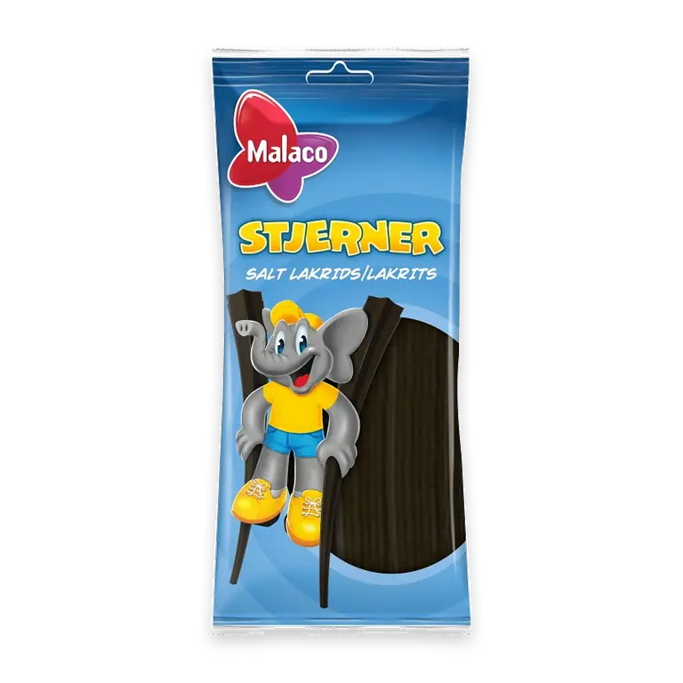 Saltlakrits Stjerner 92g