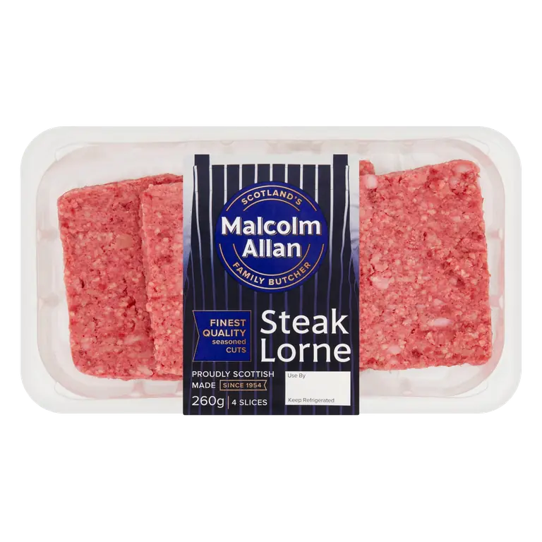 Malcolm Allan 4 Steak Lorne Slices 260g