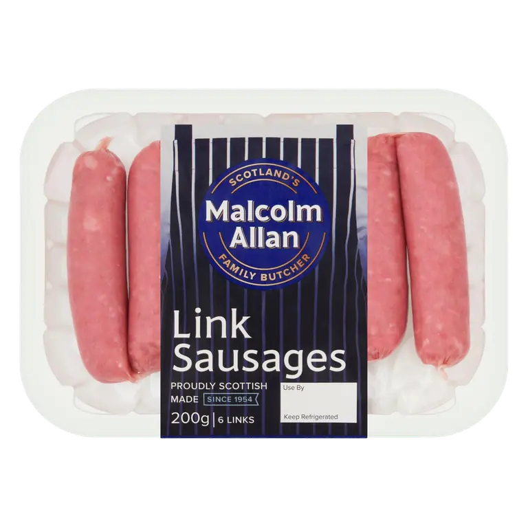 Malcolm Allan 6 Link Sausages 200g