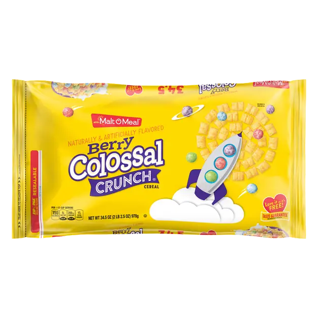 Berry Colossal Crunch Cereal Bag Super Size