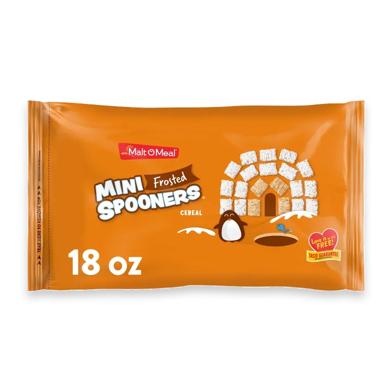 Frosted Mini Spooners Whole Grain Breakfast Cereal - 18 oz