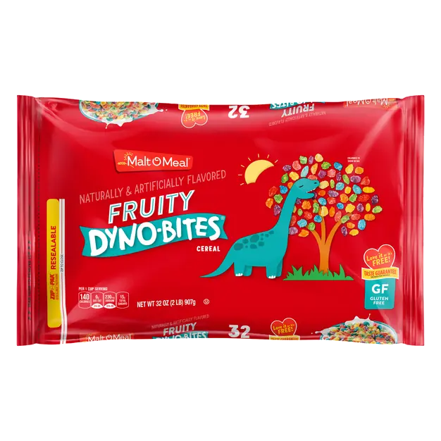Gluten Free Fruity Dyno-Bites Cereal Bag Super Size
