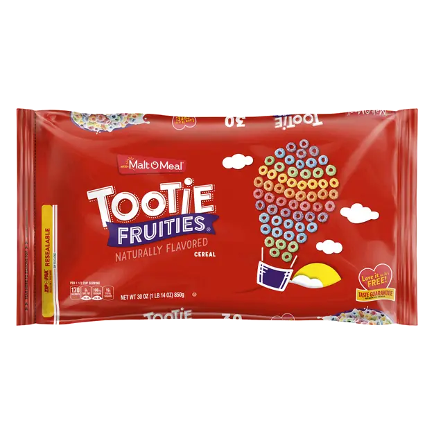 Tootie Fruities Cereal Bag Super Size