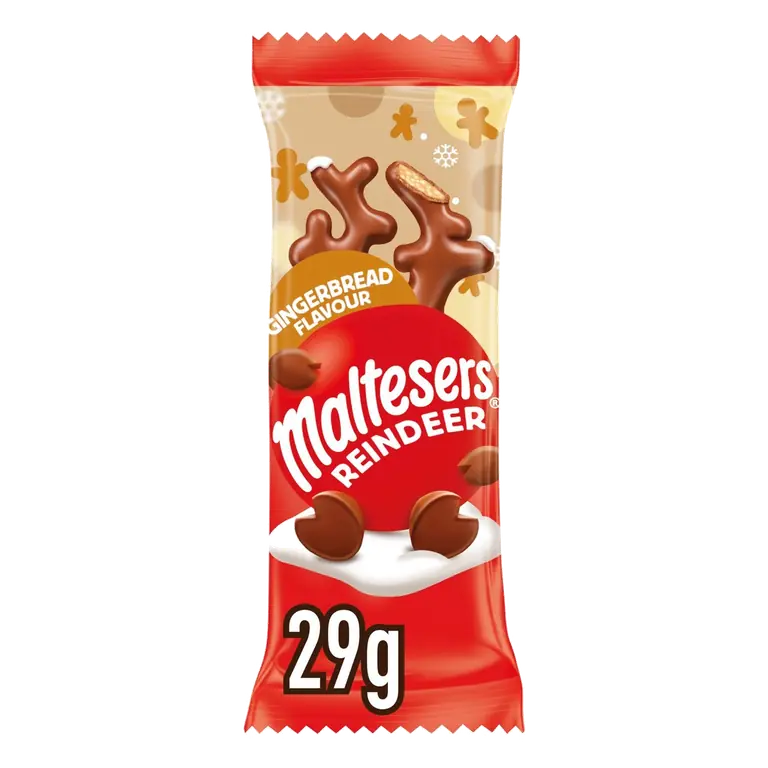 Gingerbread Chocolate Reindeer Christmas Treat 29g