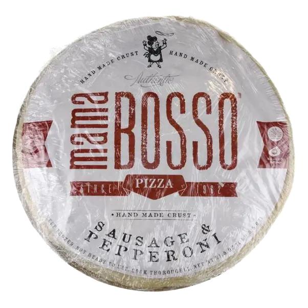 Mama Bosso Sausage & Pepperoni Pizza