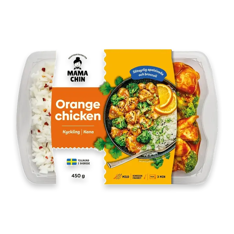 Färdigmat Kyckling i apelsinsås 450g