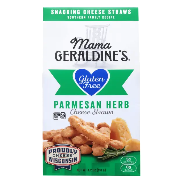 Gluten Free Parmesan Herb Cheese Straws