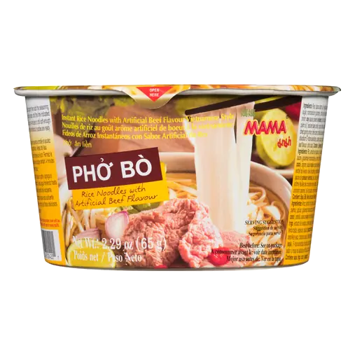 Instant Noodles Bowl Beef Vietnamese Style 65 g