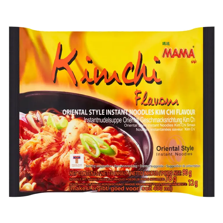 Kimchi Flavour Oriental Style Instant Noodles 90g