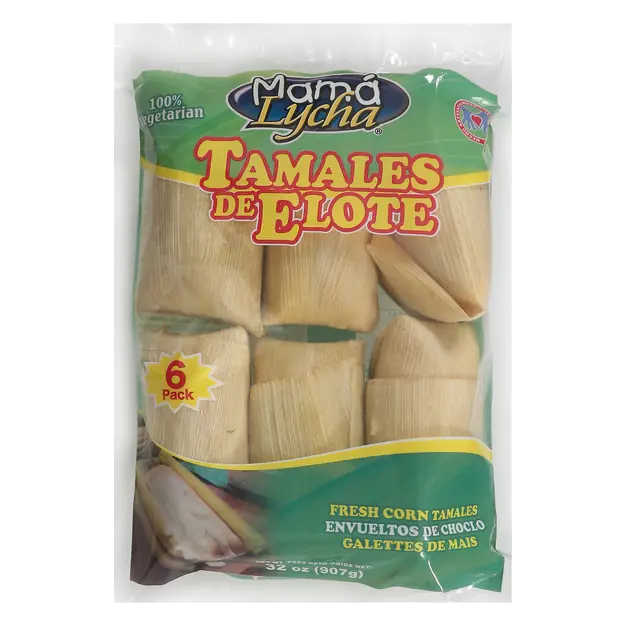 Tamales De Elote - 6 ct Frozen