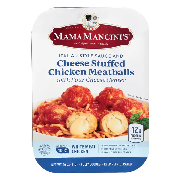 Cheese Stuffed Chicken Meatballs Fresh
