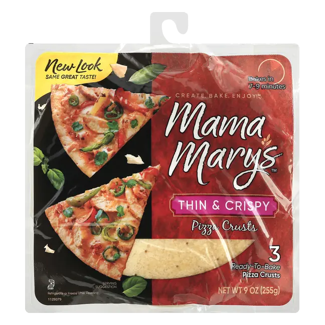 7" Thin & Crispy Pizza Crust
