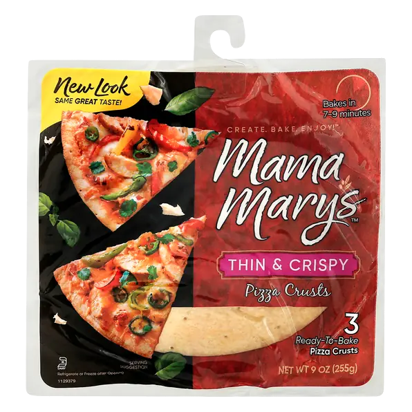 Thin & Crispy Pizza Crusts - 3 ct
