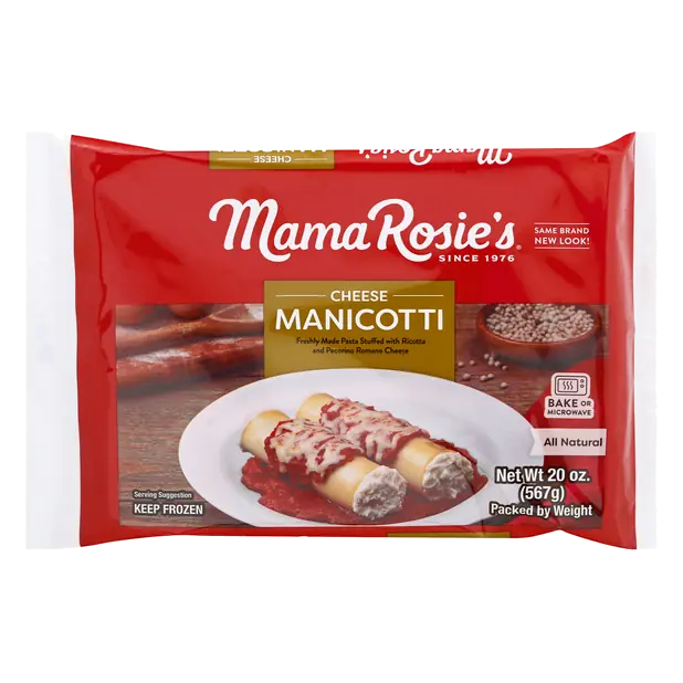 All Natural Cheese Manicotti - 8 ct Frozen