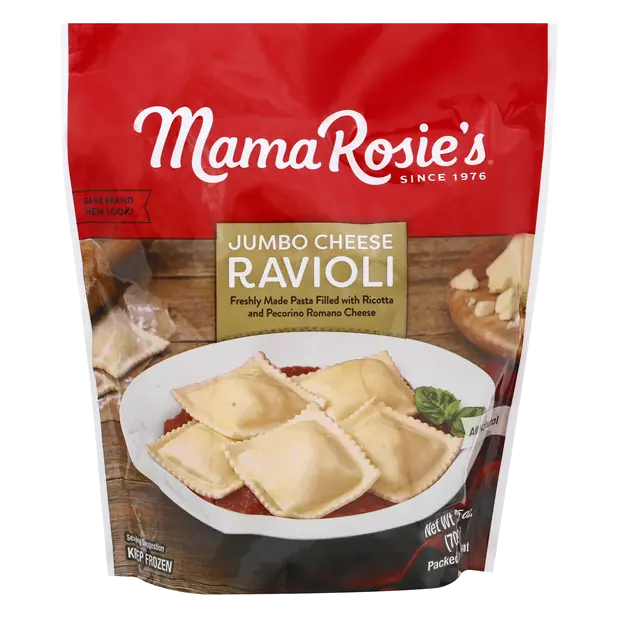 Jumbo Cheese Ravioli Pasta Frozen