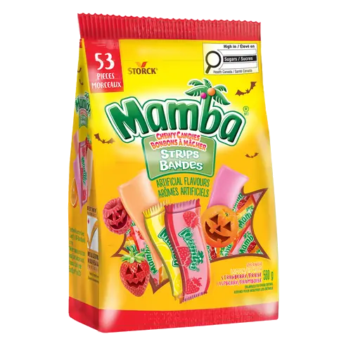 Chewy Candy Fruit Strips 560 g