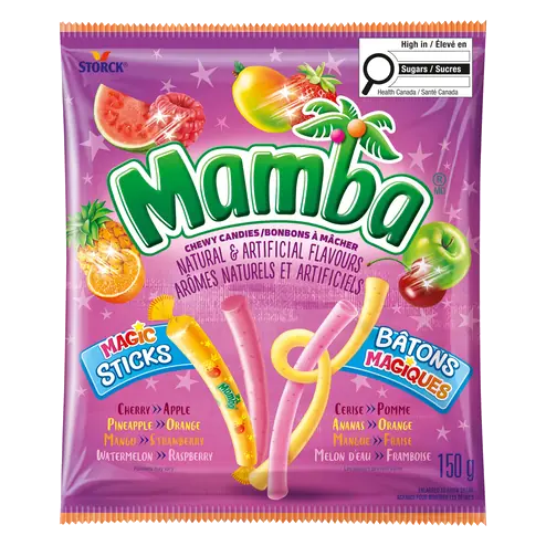 Chewy Candies Magic Sticks 150 g