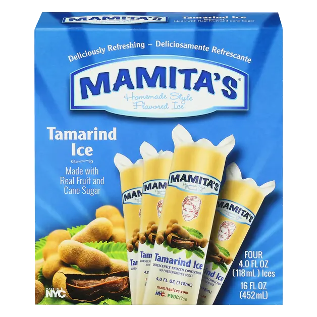 Homemade Style Tamarind Flavored Ice - 4 ct