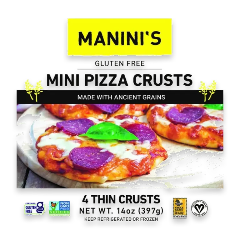 Mini Gluten Free Pizza Crusts