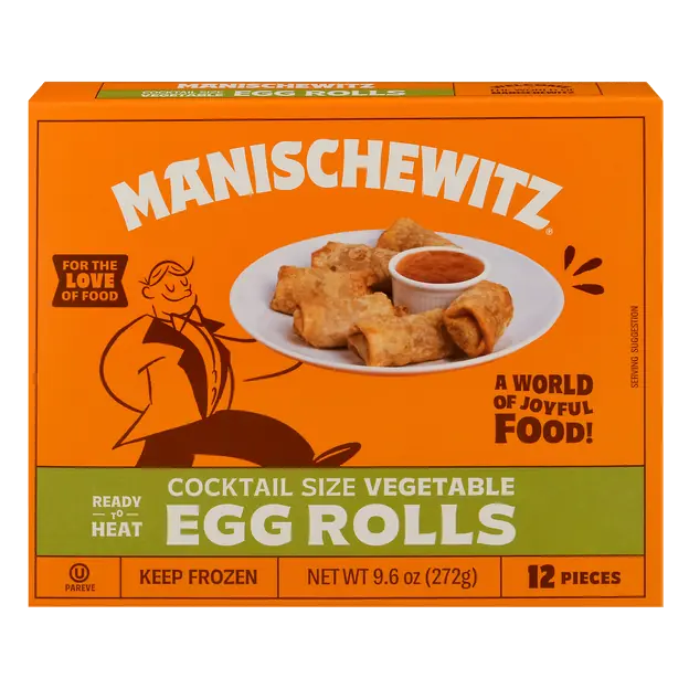Cocktail Size Vegetable Egg Rolls - 12 ct Frozen