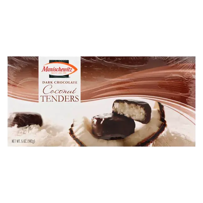 Coconut Tenders, Dark Chocolate