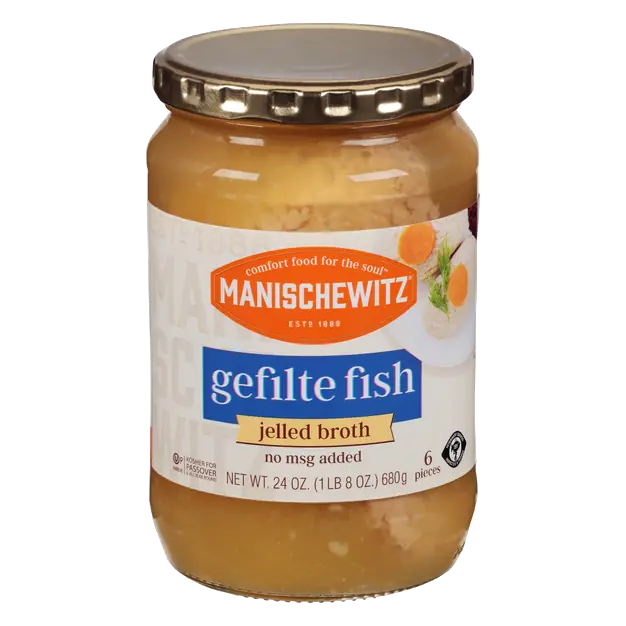 Gefilte Fish in Jelled Broth Kosher For Passover