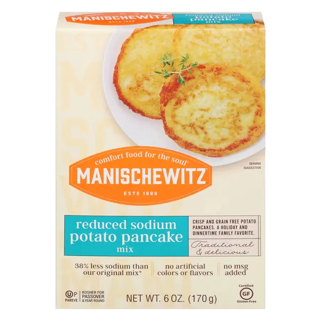Gluten Free Reduced Sodium Potato Pancake Mix