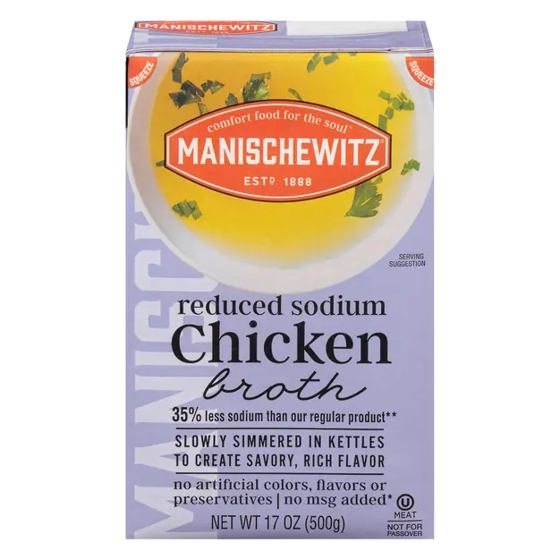 Kosher Reduced Sodium Chicken Broth