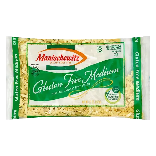 Noodle Style Pasta, Yolk Free, Gluten Free, Medium