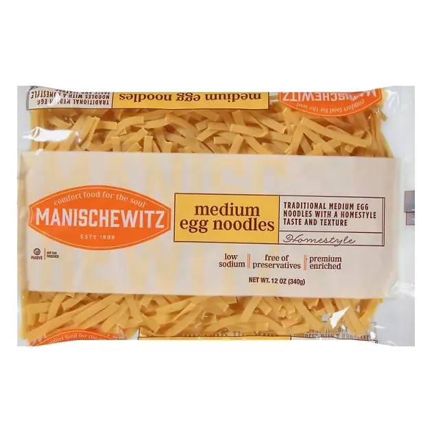 Noodles, Egg, Medium, Homestyle