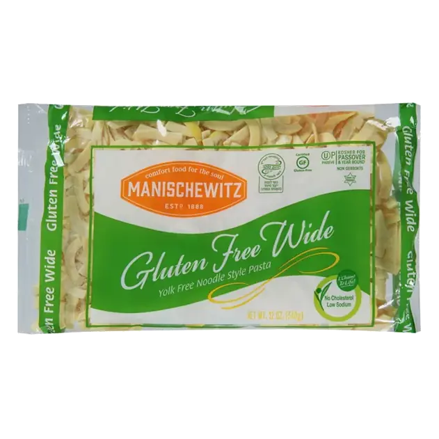 Pasta, Gluten Free Wide, Yolk Free, Noodle Style