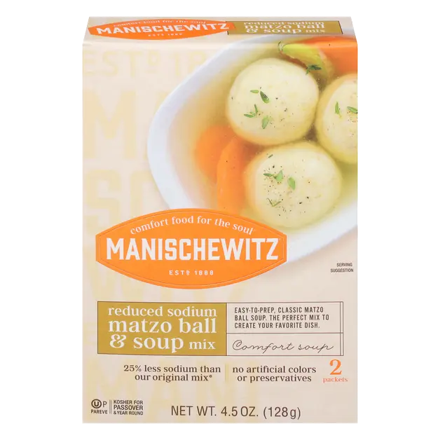 Reduced Sodium Matzo Ball & Soup Mix Kosher For Passover 2 ct