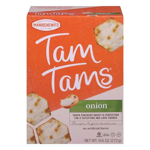 Tam Tams Snack Crackers, Onion