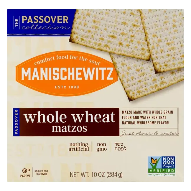 The Passover Collection Matzos, Whole Wheat
