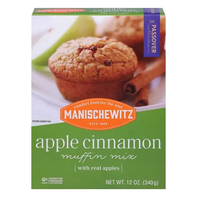The Passover Collection Muffin Mix, with Real Apples, Apple Cinnamon