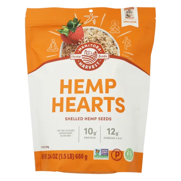 Delicious Nutty Shelled Hemp Hearts Seeds