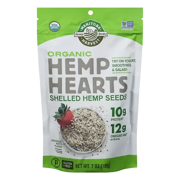 Hemp Hearts Hemp Seeds, Organic, Shelled