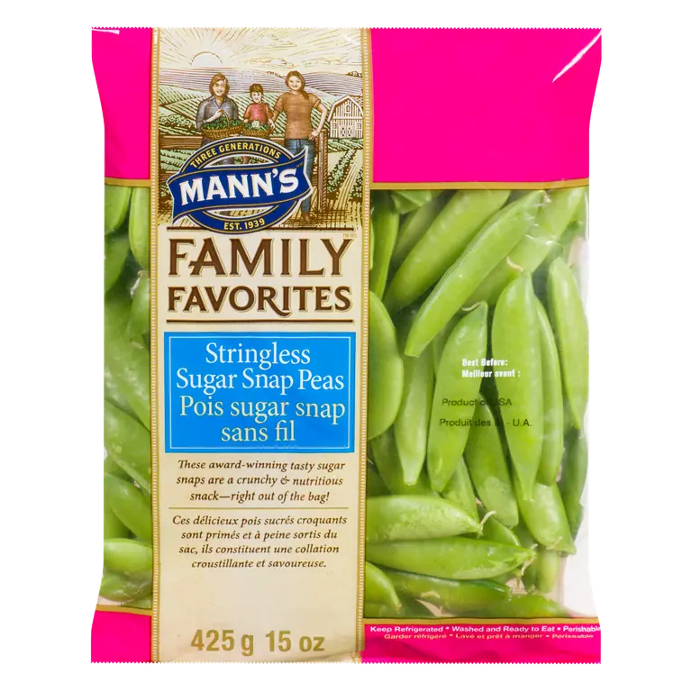 Sugar Snap Peas Stringless 425 g