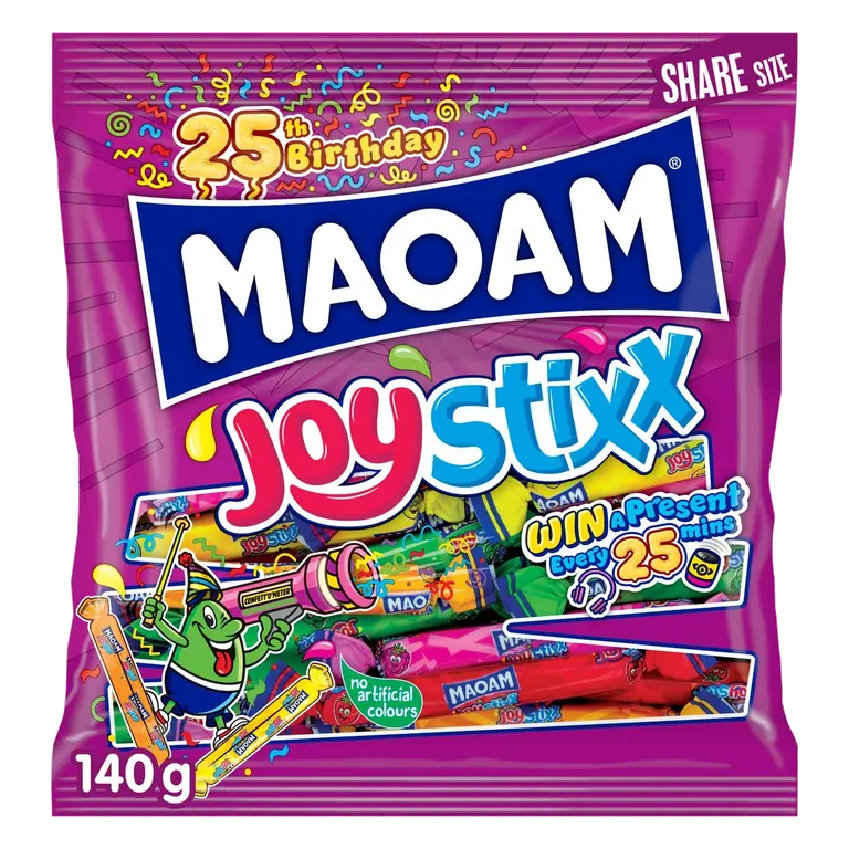 Joystixx Sweets Share Bag 140g