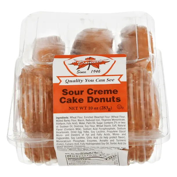 Sour Creme Cake - 6 ct