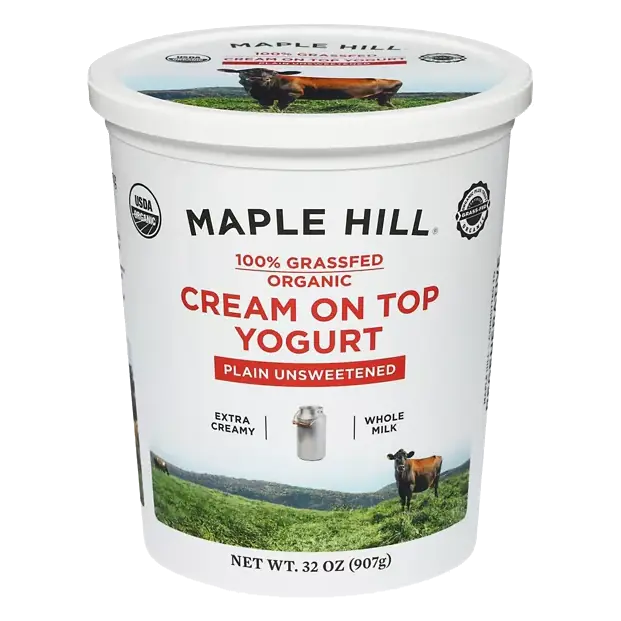 Cream on Top Plain Unsweetened Yogurt