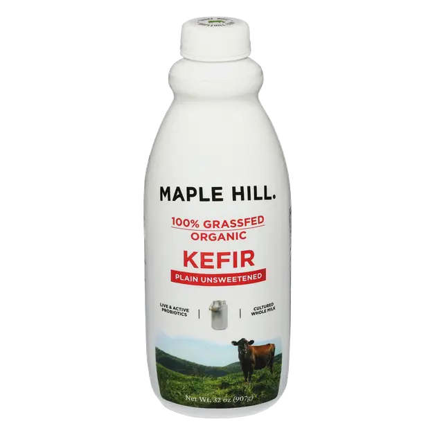 Plain Unsweetened Organic Cultured Whole Milk Kefir