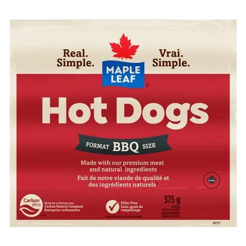 Gluten-Free Hot Dogs BBQ 375 g