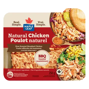 Deli Shredded Natural Chicken BBQ 250 g
