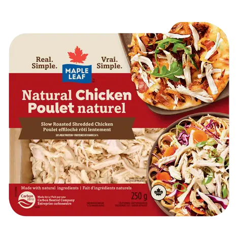 Deli Shredded Natural Chicken Slow Roasted 250 g