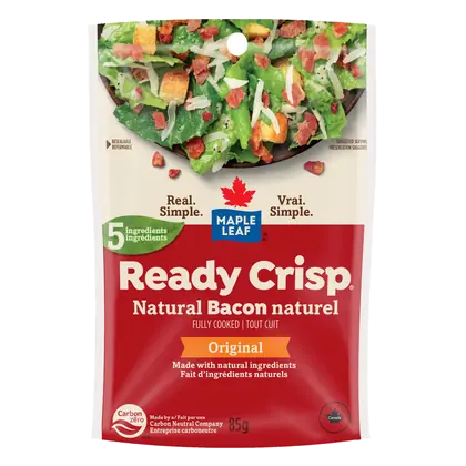 Ready Crisp Natural Bacon Bits Fully Cooked 85 g
