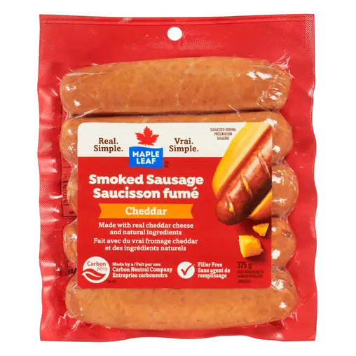 Smoked Sausage Cheddar 375 g